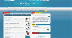 Desktop Screenshot of choicematters.net